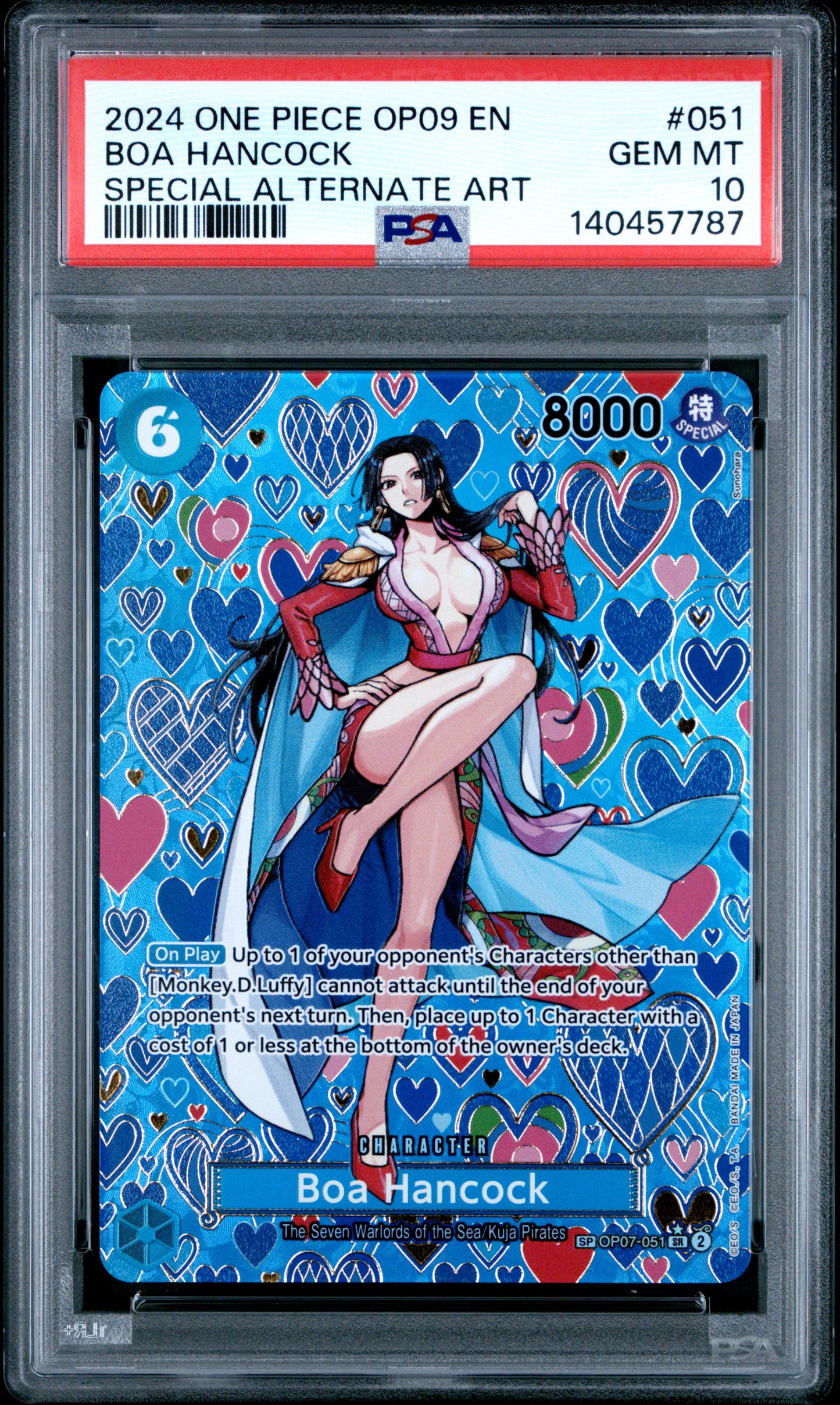 Boa Hancock SP (OP09) PSA 10