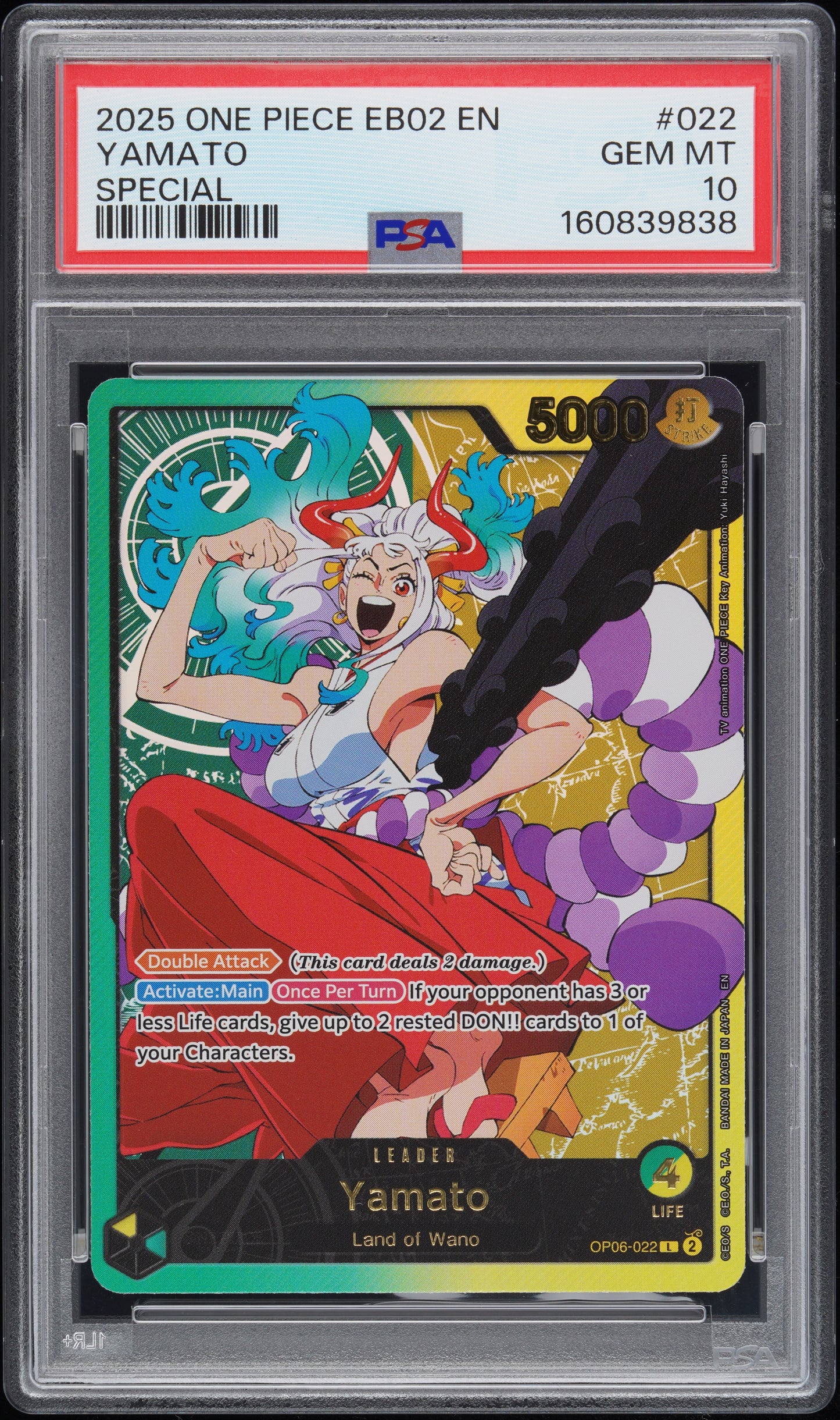 Yamato Gold Leader (EB02) PSA 10