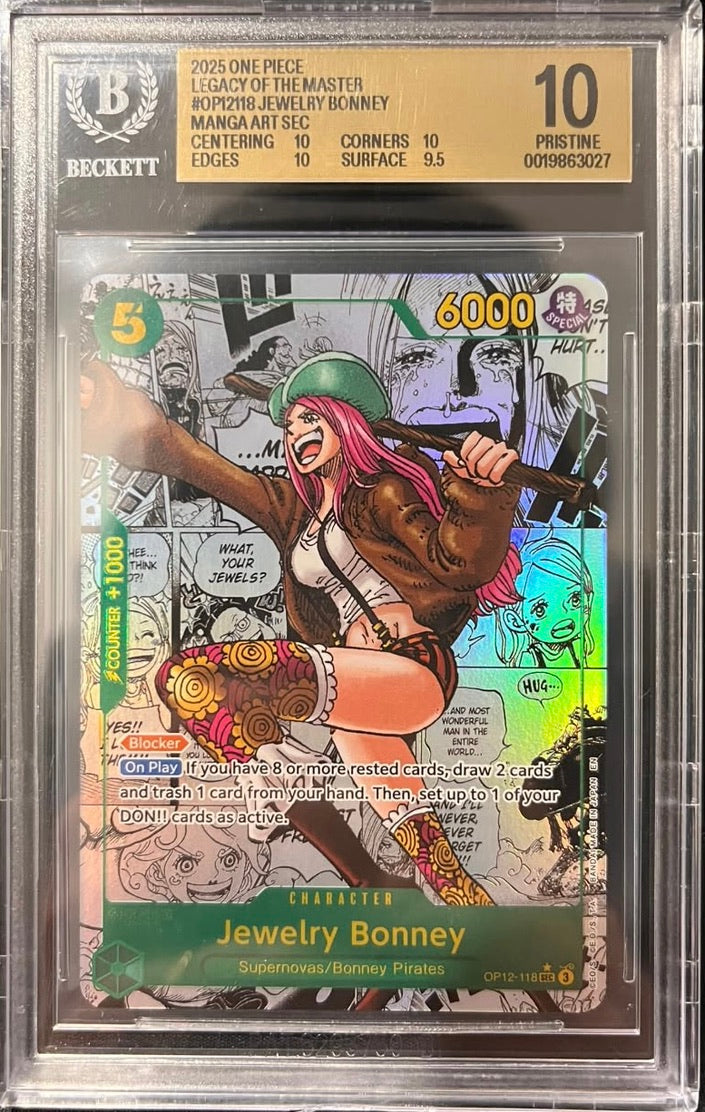 Jewelry Bonney Manga (OP12) BGS 10