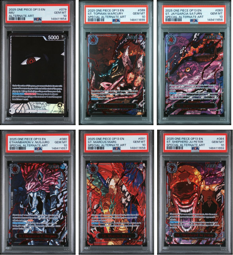 Sequential Demon Pack (OP13) PSA 10