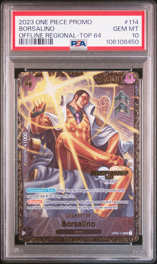 Borsalino 2023 Championship Top 64 PSA 10