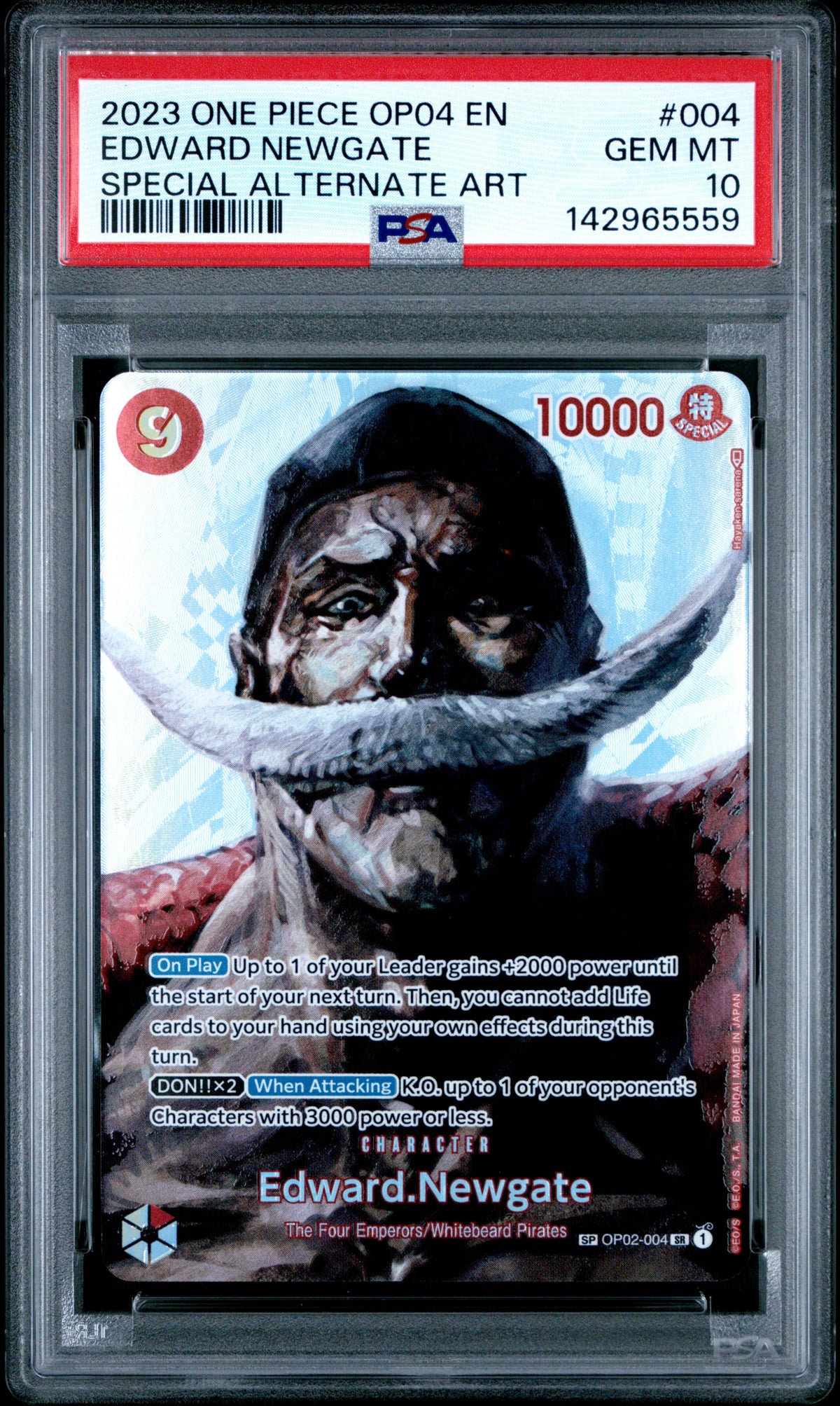 Edward Newgate SP (OP04) PSA 10