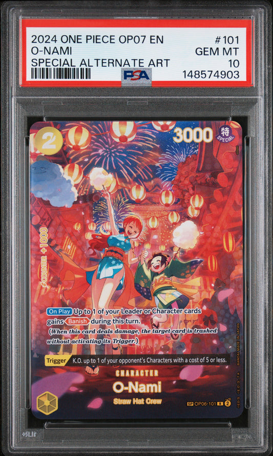 Nami SP (OP07) PSA 10