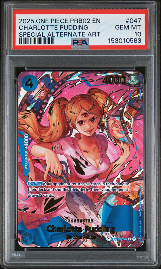 Charlotte Pudding SP (PRB02) PSA 10