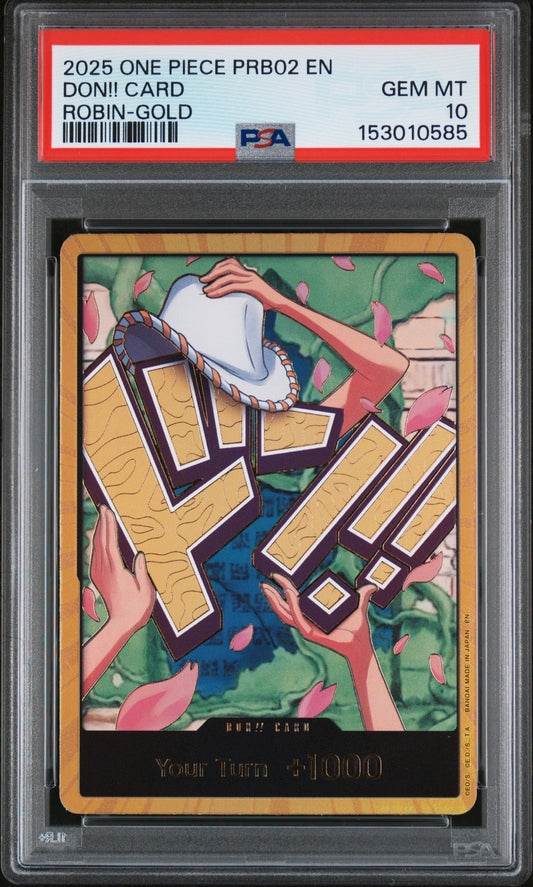 Nico Robin Gold Don (PRB02) PSA 10