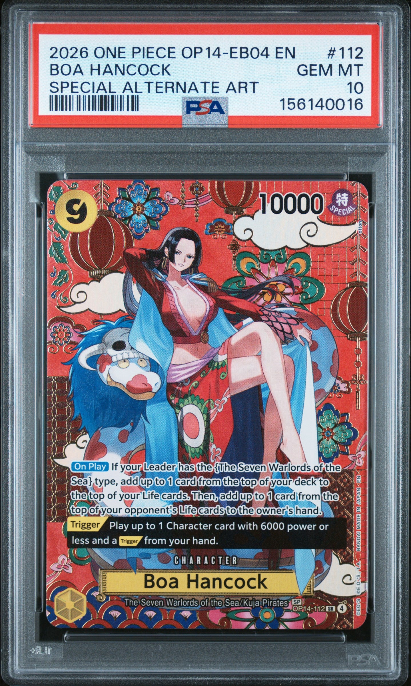 Boa Hancock SP (OP14) PSA 10
