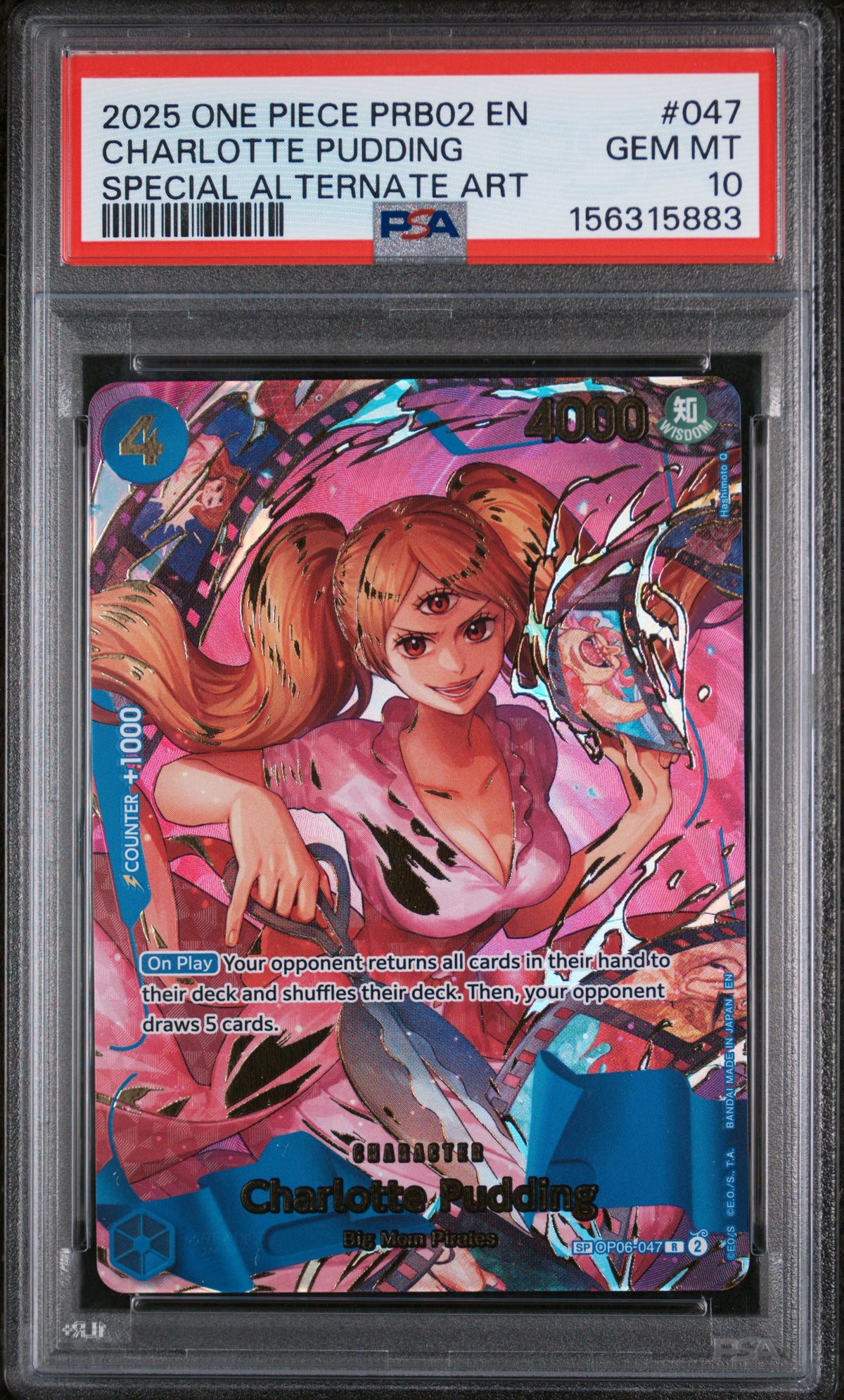 Charlotte Pudding SP (PRB02) PSA 10