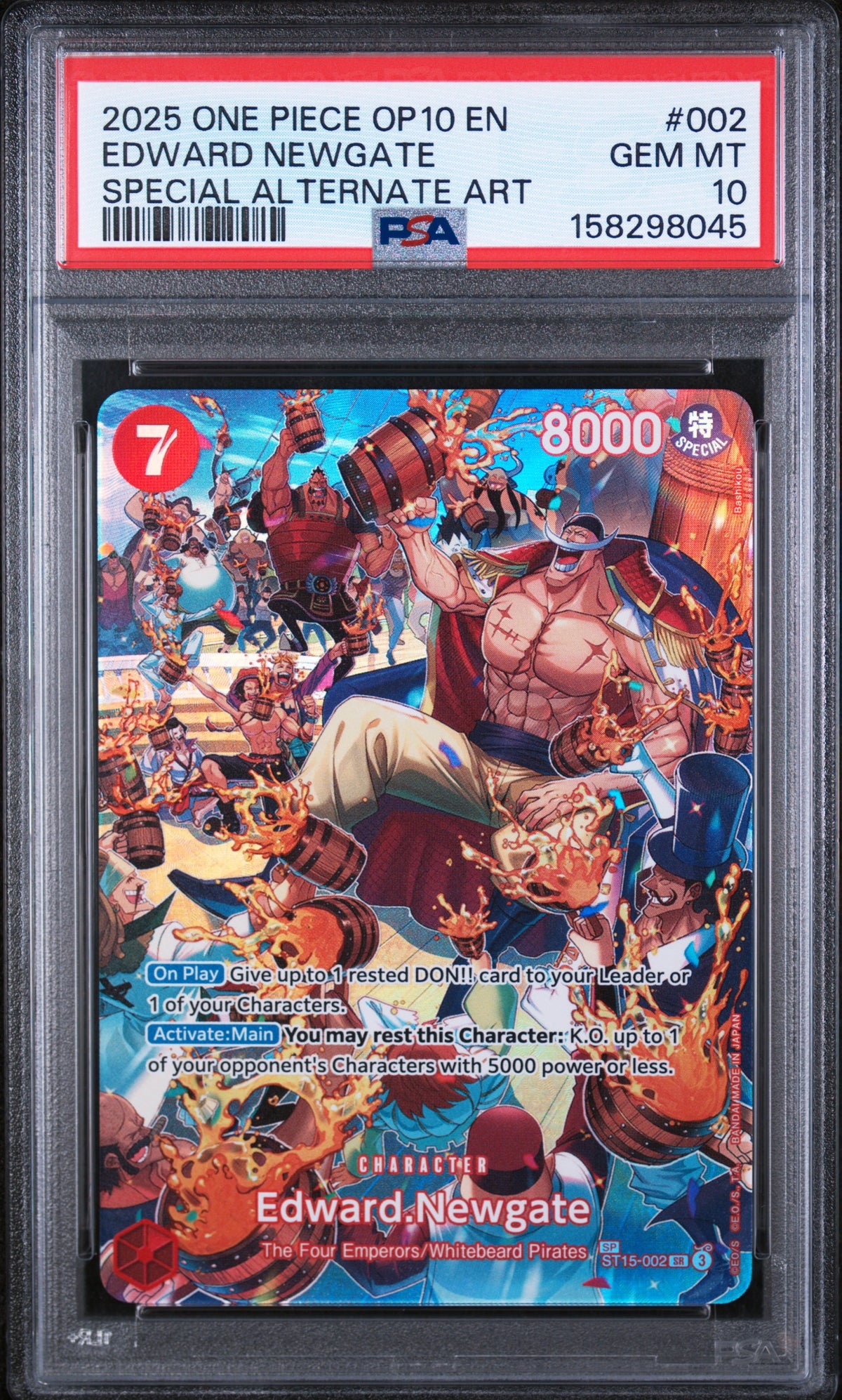 Edward Newgate SP (OP10) PSA 10