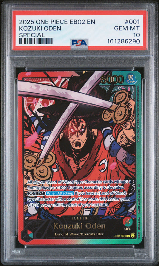 Kouzuki Oden Gold Leader (EB02) PSA 10