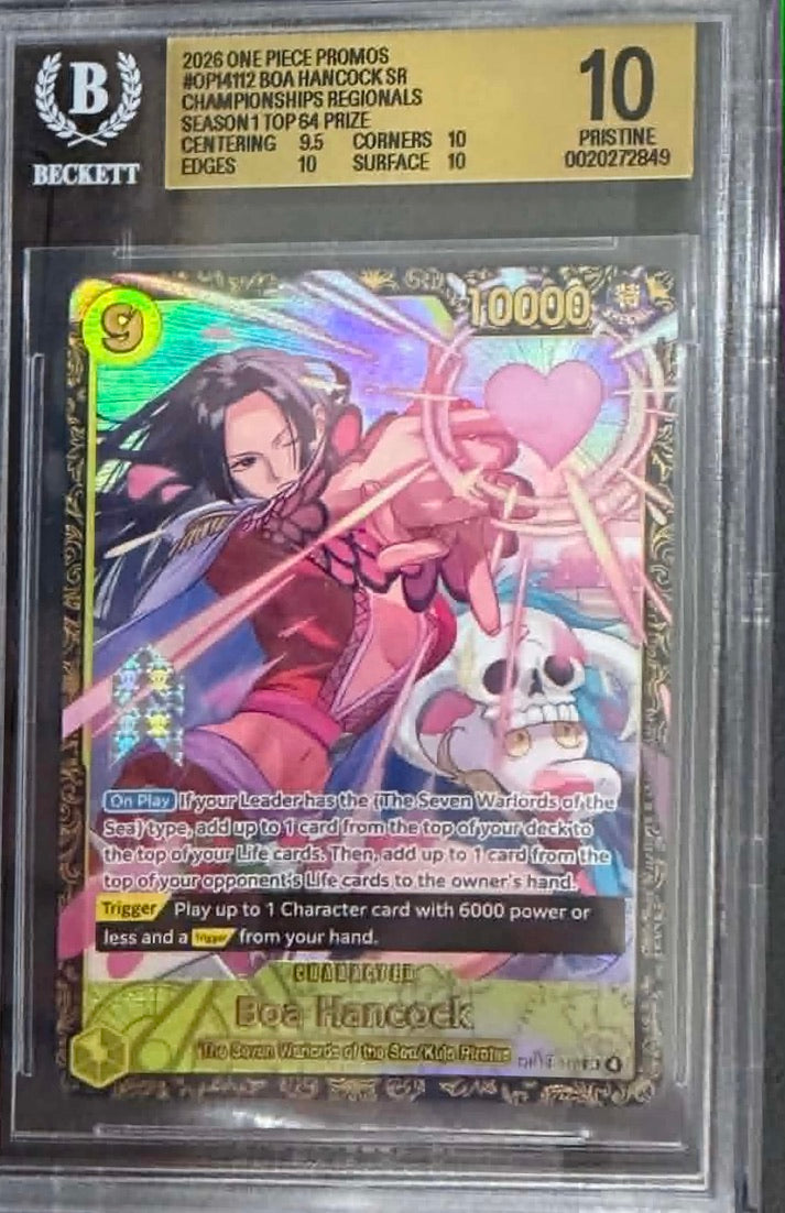 Boa Hancock 2026 Championship Top 64 BGS 10