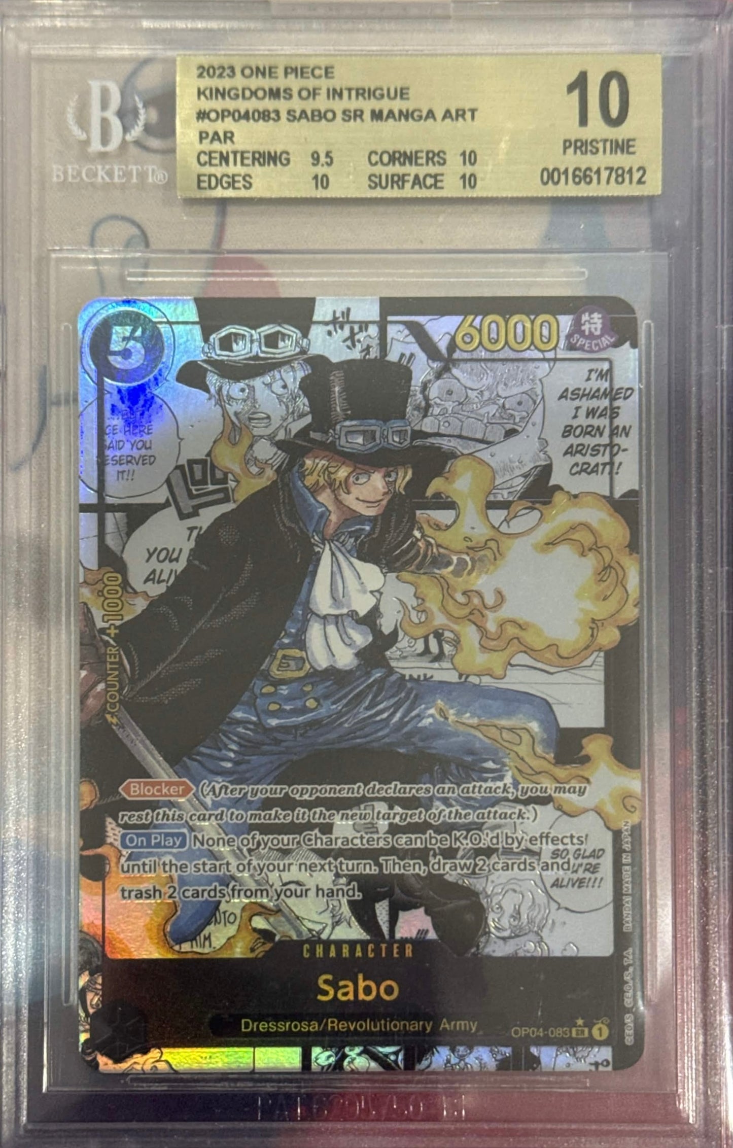 Sabo Manga (OP04) BGS 10