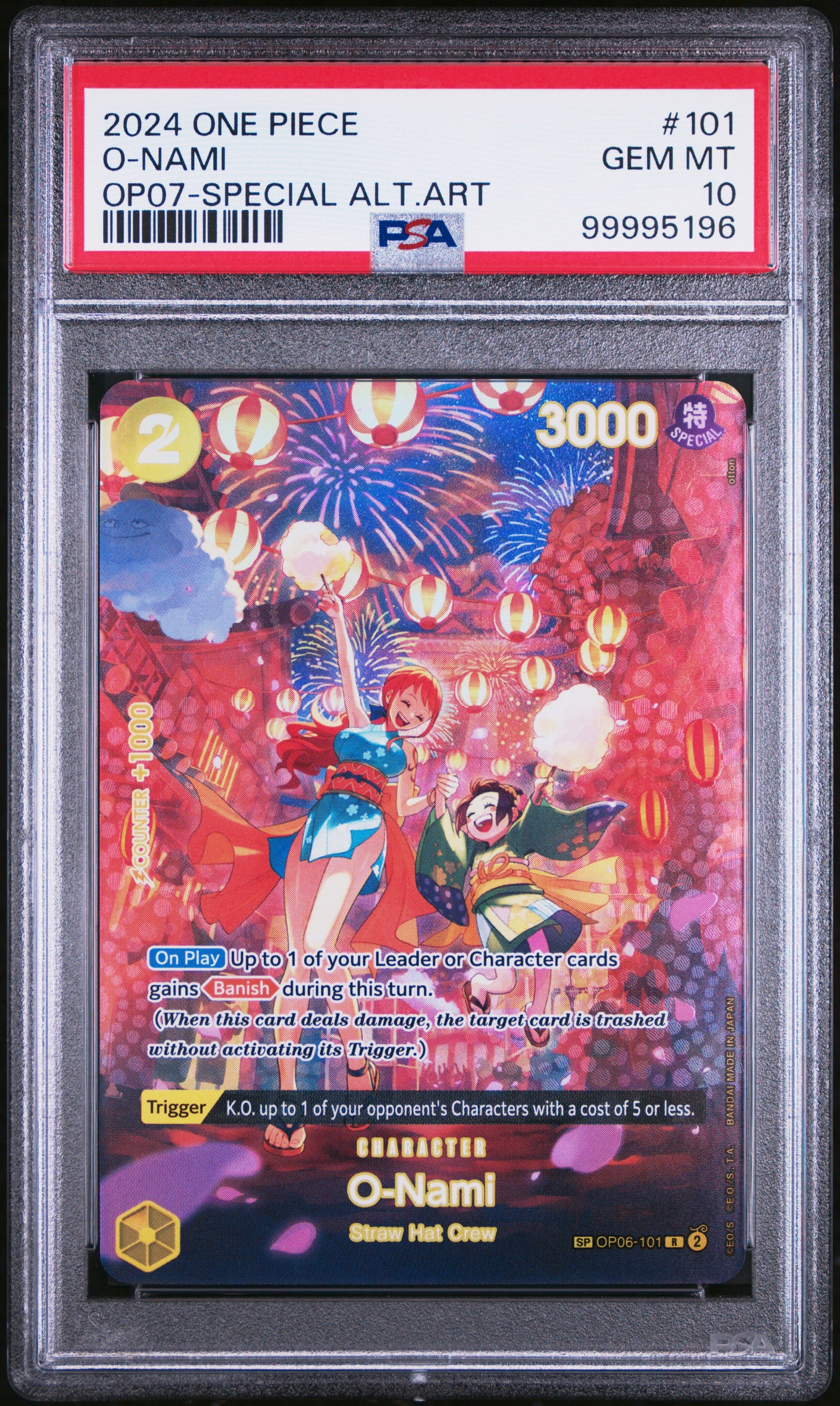 Nami SP (OP07) PSA 10