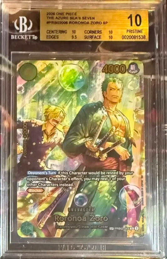 Roronoa Zoro SP (OP14) BGS 10