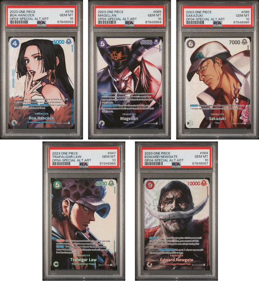 Sequential Leader Set (OP04) PSA 10