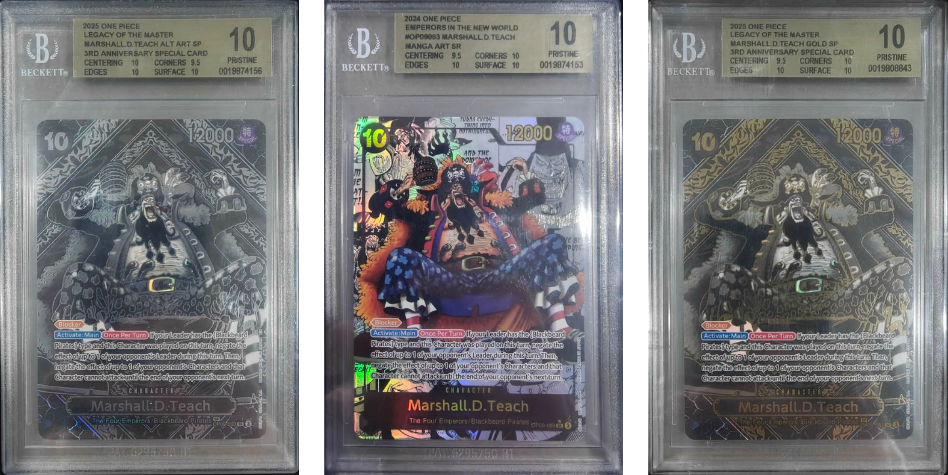 Marshall D. Teach Manga & SP Set (OP09) BGS 10